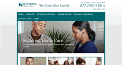 Desktop Screenshot of ketteringhomecare.com