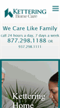 Mobile Screenshot of ketteringhomecare.com